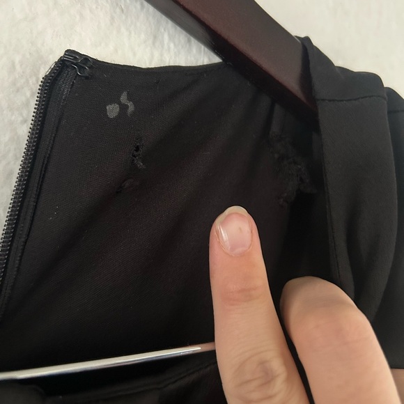 NWT DKNY Women's Twist-Front Cascade Ruffle Column Gown Formal Event Classic Sz6 - Picture 8 of 16